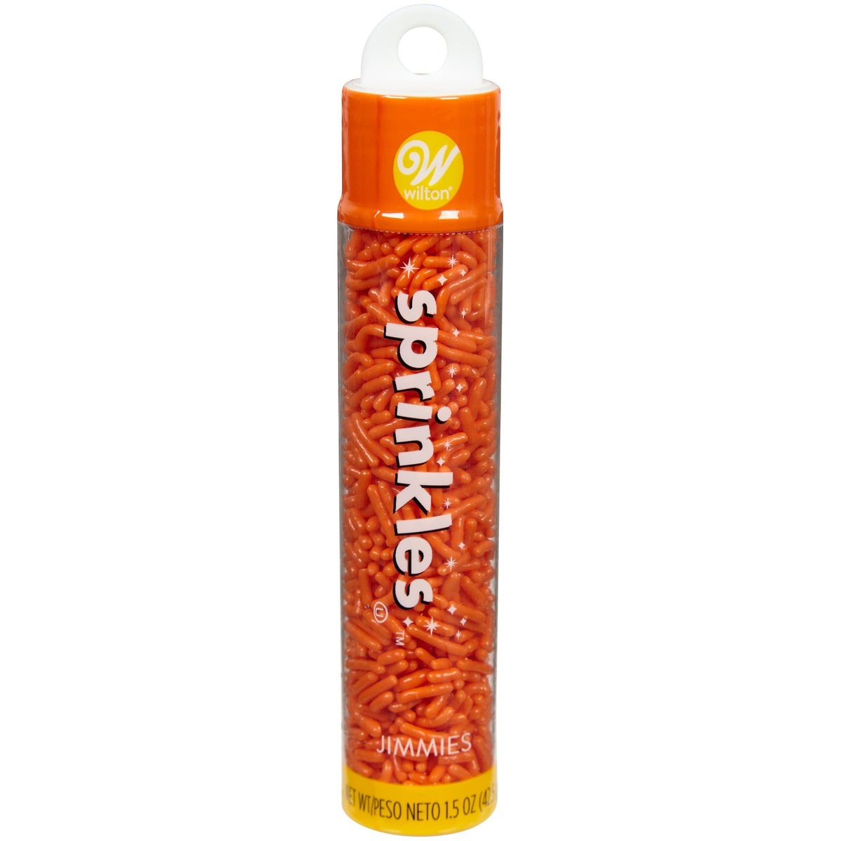 Wilton Skinny Jimmies Sprinkles – Orange