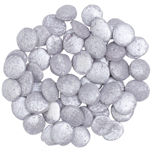 DecoPac Silver Confetti Red 3 Free Quins 19.5 oz