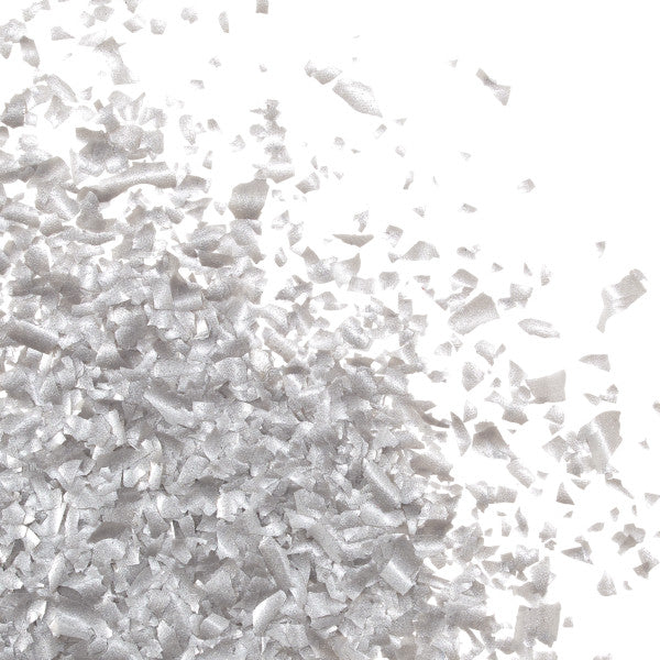 DecoPac Silver Red 3 Free Edible Glitter 4 oz