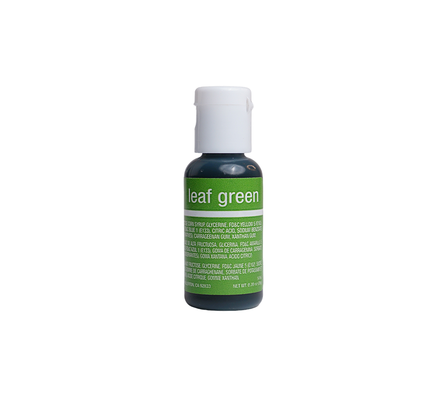 Chefmaster Leaf Green Liqua-Gel Food Coloring – 0.7 oz