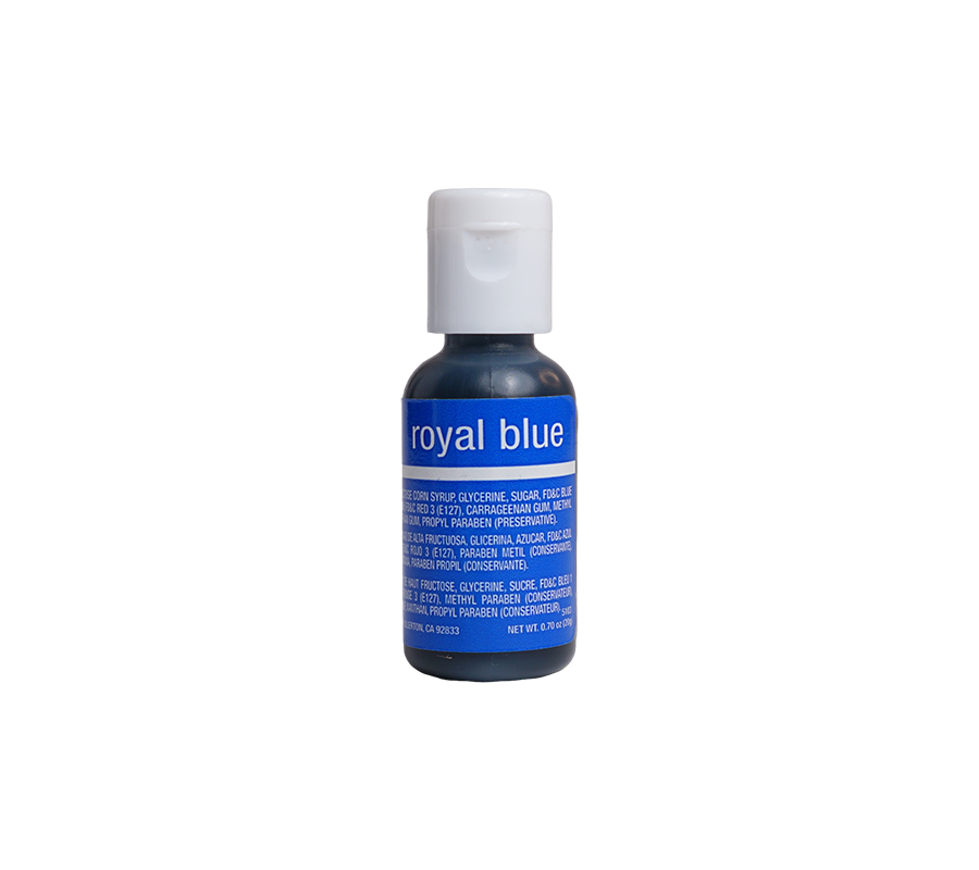 Chefmaster Royal Blue Liqua-Gel Food Coloring – 0.7 oz