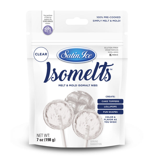 Satin Ice Isomelts – Clear, 7 oz