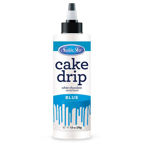 Satin Ice Cake Drip – Blue, 8.8 oz