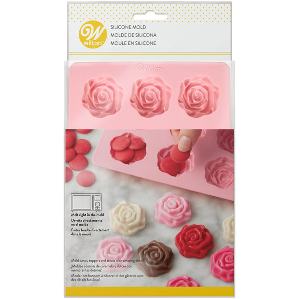 Wilton Rose Silicone Mold