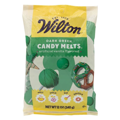 Wilton Dark Green Candy Melts - 12 oz