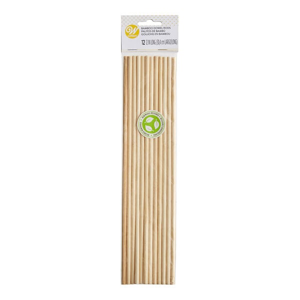 Wilton Bamboo Cake Dowels – 12 Pack