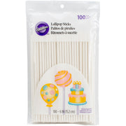 Wilton Lollipop Sticks – 6 in, 100 Count