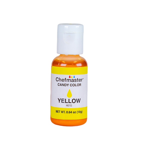 Chefmaster Yellow Candy Color – 0.64 oz
