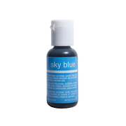 Chefmaster Sky Blue Liqua-Gel Food Coloring – 0.7 oz