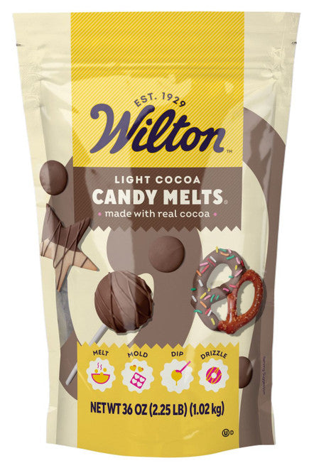 Wilton Light Cocoa Candy Melts - 36 oz