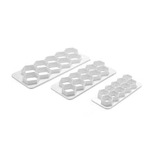 Ateco 3-Piece Hexagon Fondant Cutter Set