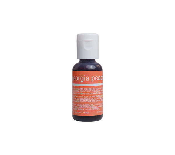 Chefmaster Georgia Peach Liqua-Gel Food Coloring – 0.7 oz
