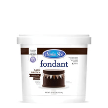 Satin Ice Dark Brown Chocolate Fondant – 2 lb