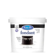 Satin Ice Black Vanilla Fondant – 2 lb