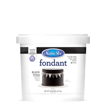 Satin Ice Black Vanilla Fondant – 2 lb