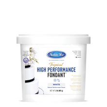 Satin Ice Tropical High Performance Fondant – White, 2 lb