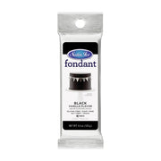 Satin Ice Black Vanilla Fondant – 4.4 oz