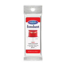 Satin Ice Red Vanilla Fondant – 4.4 oz
