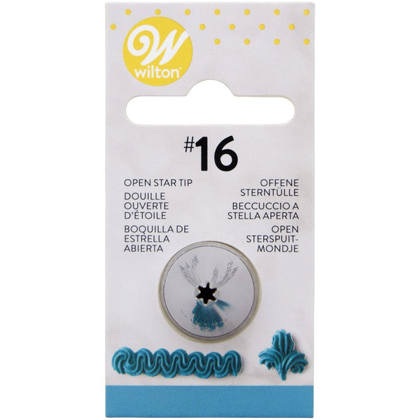 Wilton Open Star Piping Tip #16
