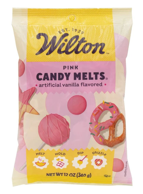 Wilton Pink Candy Melts - 12 oz