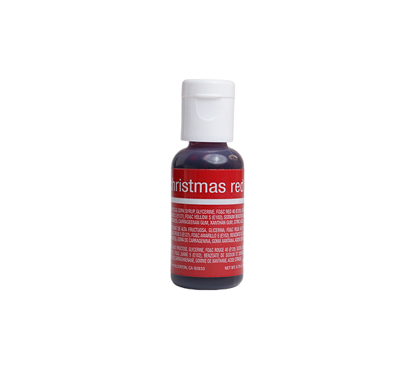 Chefmaster Christmas Red Liqua-Gel Food Coloring – 0.7 oz