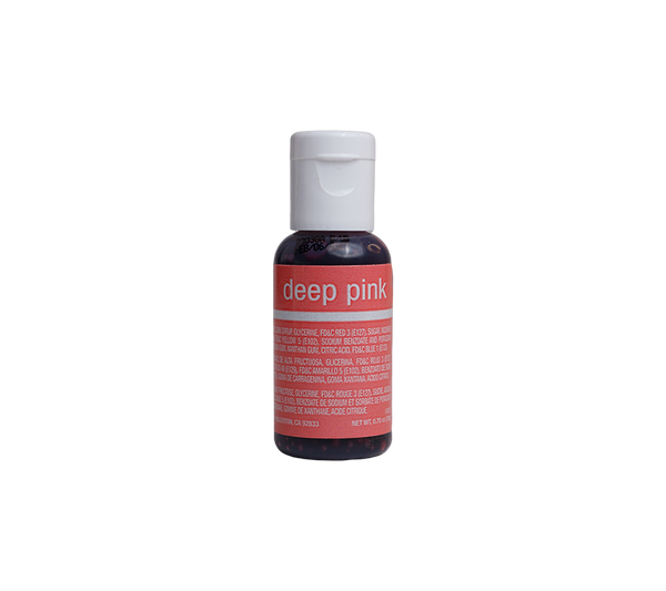Chefmaster Deep Pink Liqua-Gel Food Coloring – 0.7 oz