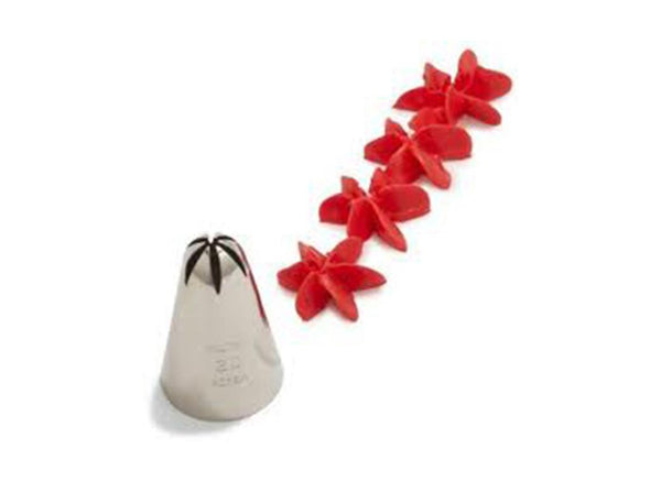 Wilton Large Drop Flower Piping Tip #2D