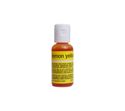 Chefmaster Lemon Yellow Liqua-Gel Food Coloring – 0.7 oz
