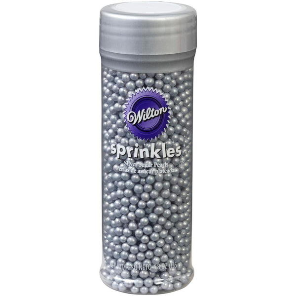 Wilton Silver Sugar Pearls