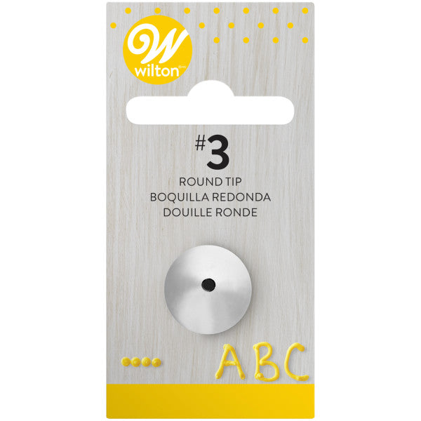Wilton Round Piping Tip #3