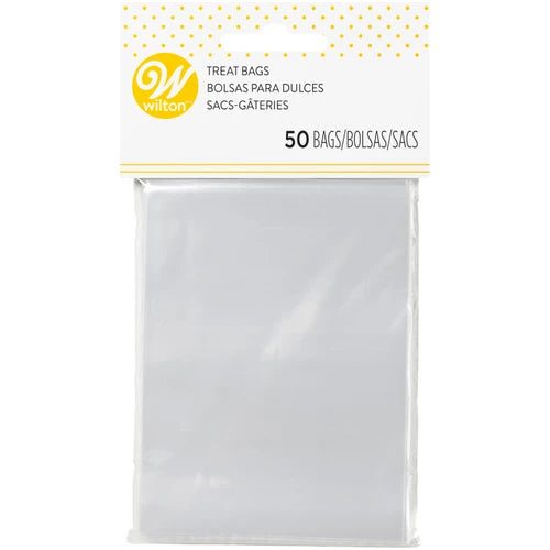 Wilton Clear Treat Bags – 50 Count