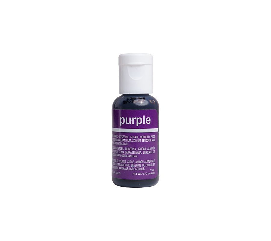 Chefmaster Purple Liqua-Gel Food Coloring – 0.7 oz