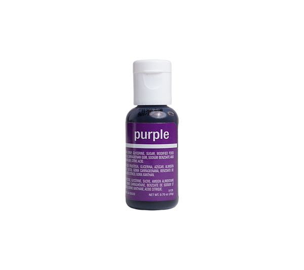 Chefmaster Purple Liqua-Gel Food Coloring – 0.7 oz