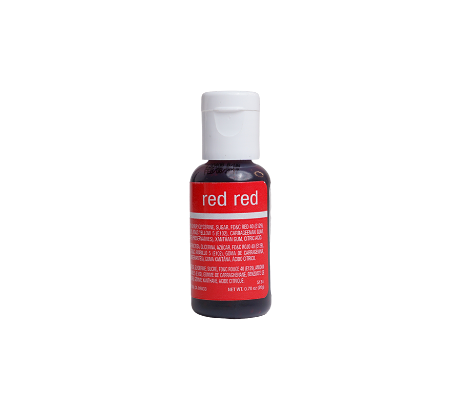 Chefmaster Red Red Liqua-Gel Food Coloring – 0.7 oz