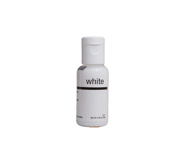 Chefmaster Bright White Liqua-Gel Food Coloring – 0.9 oz
