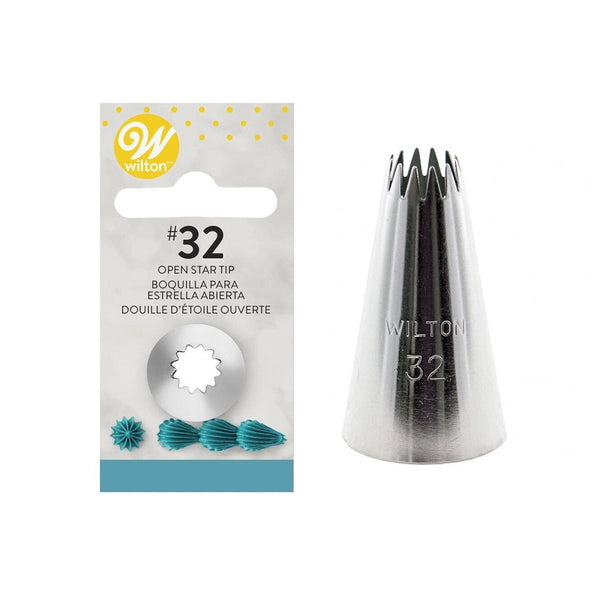 Wilton Open Star Piping Tip #32