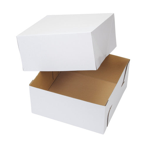 Wilton Corrugated Cake Boxes – 12 × 12 × 6 in, 2 Count