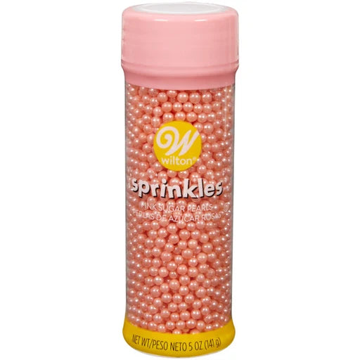 Wilton Pink Sugar Pearls